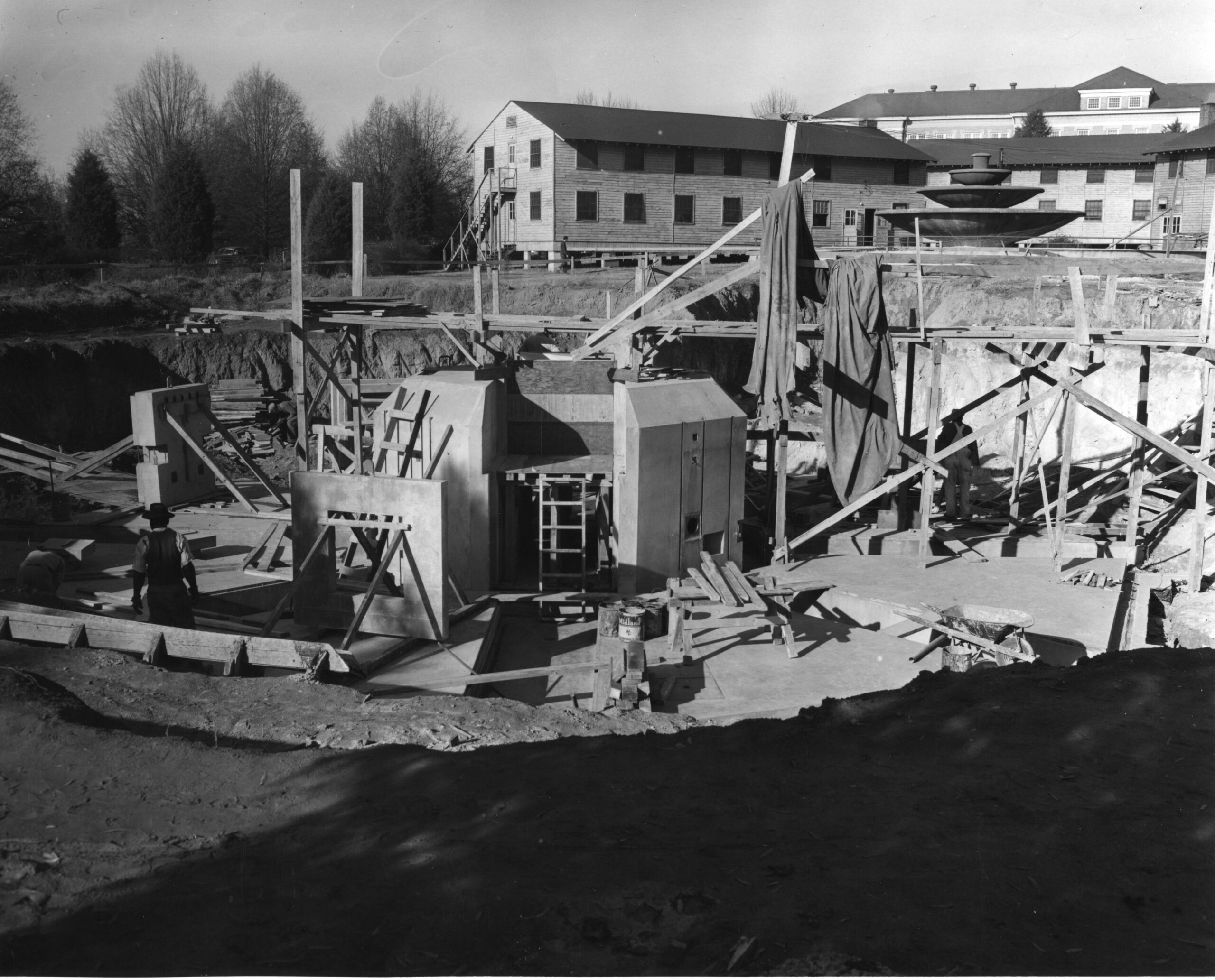 Construction of Burlington Nuclear Reactor